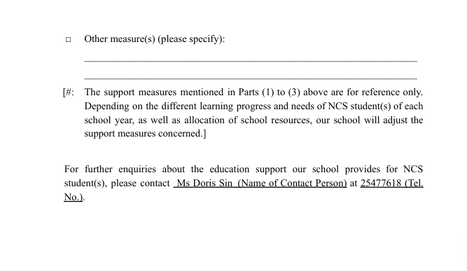 Education Support Provided for Non Chinese Speaking 3